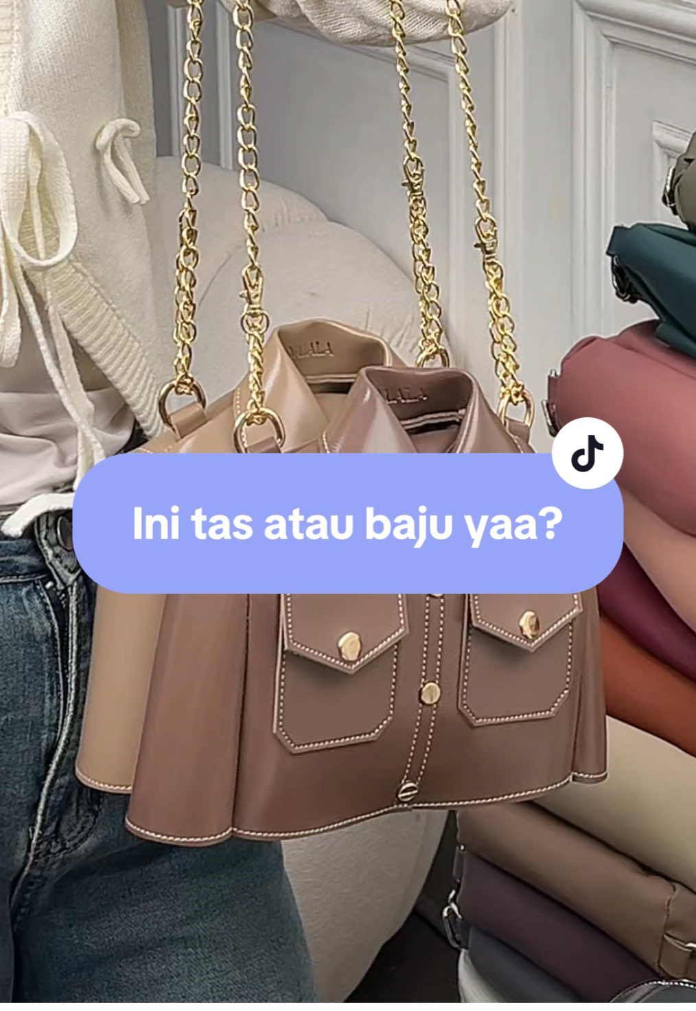 Ini tu tas atau baju ya ko bisa selucu ini😣❤️‍🔥#nalalacollection #promomakan1010 #fyppppppppppppppppppppppp #joinlive #slingbag 