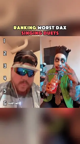 😂 Which duet do you think deserves the bottom spot? 👇 #Dax #MusicRanking #WorstDuets #FunnyMoments #ViralMusic 