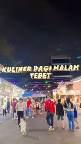 Kabar baik untuk warga Jakarta dan sekitarnya!🤩🤩🤩 Sekarang gak perlu jauh-jauh untuk nyobain experience berbagai macam menu varian makanan karna disini banyakkkk bangetttt dan pasti nya enak enak🤤🤤 Buruan ajak pasangan, bestie, keluarga, atau gebetan, kamu! Sampai jumpa di Kuliner Pagi Malam Tebet 📍Jl. tebet barat dalam raya Jakarta selatan (sebelah roti romi tebet) #kulinerpagimalam #kulinerjakarta #wisatakuliner #jajanankekinian #kulinerjakartaselatan l