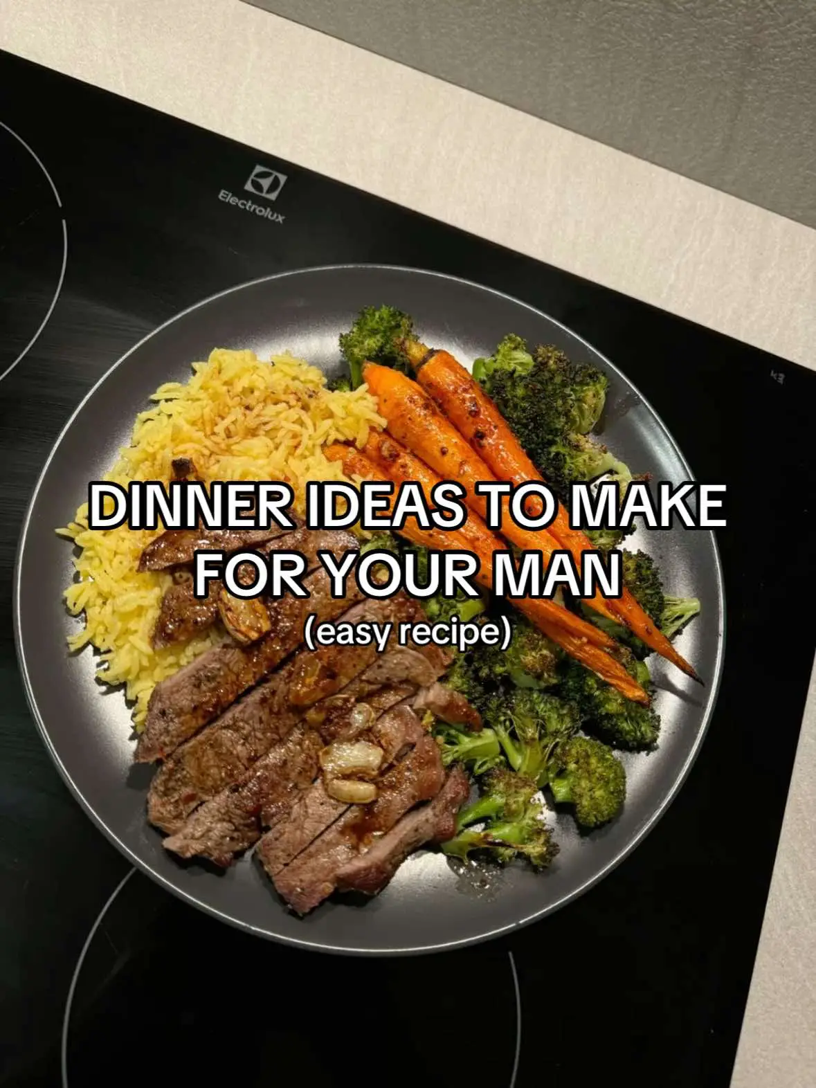 They say the way through a man’s heart is through his stomach…. and this meal is the map! 😉  This one got a chef’s kiss.  #HealthyEating #ComfortFood  #FoodTok #HighProtein  #MealInspiration 