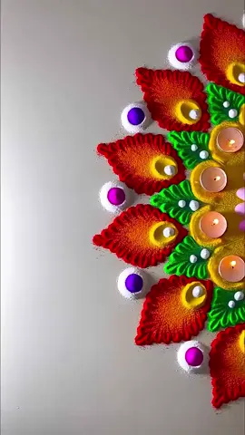 Rangoli design 🎇 #tihar #tiharaayo #trending #viral #fyp 