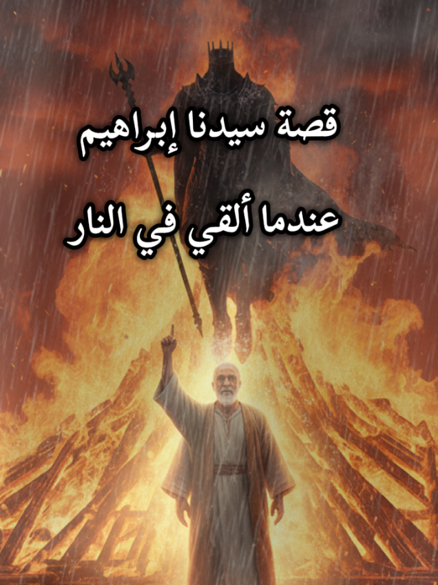 قصة سيدنا إبراهيم عندما ألقي في النار #قصص_الانبياء #قصص_واقعية #أحاديث 