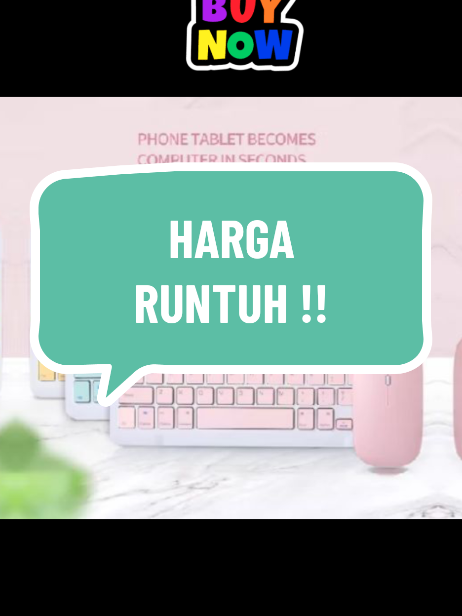 cepat guys nanti naik harga  #wireless #keyboard #mouse #robloxgames #pubg 