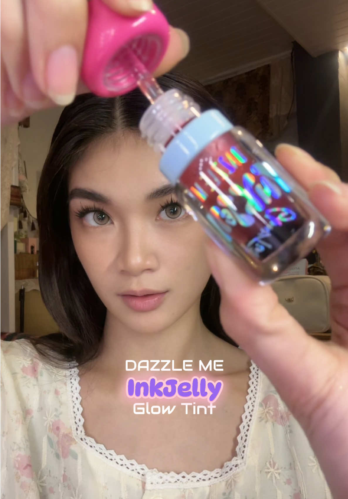 When your lip tint looks and feels like jelly 🍓✨ ….🍓✨….. #jellytint #inkjelly #lipsunscreen #lipoil #BeautyTok  