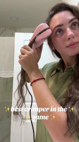 Best and easiest crimper to use. Making me feel like a mermaid. #tymobeauty #curlstymo #tymorovy @TYMO BEAUTY US 