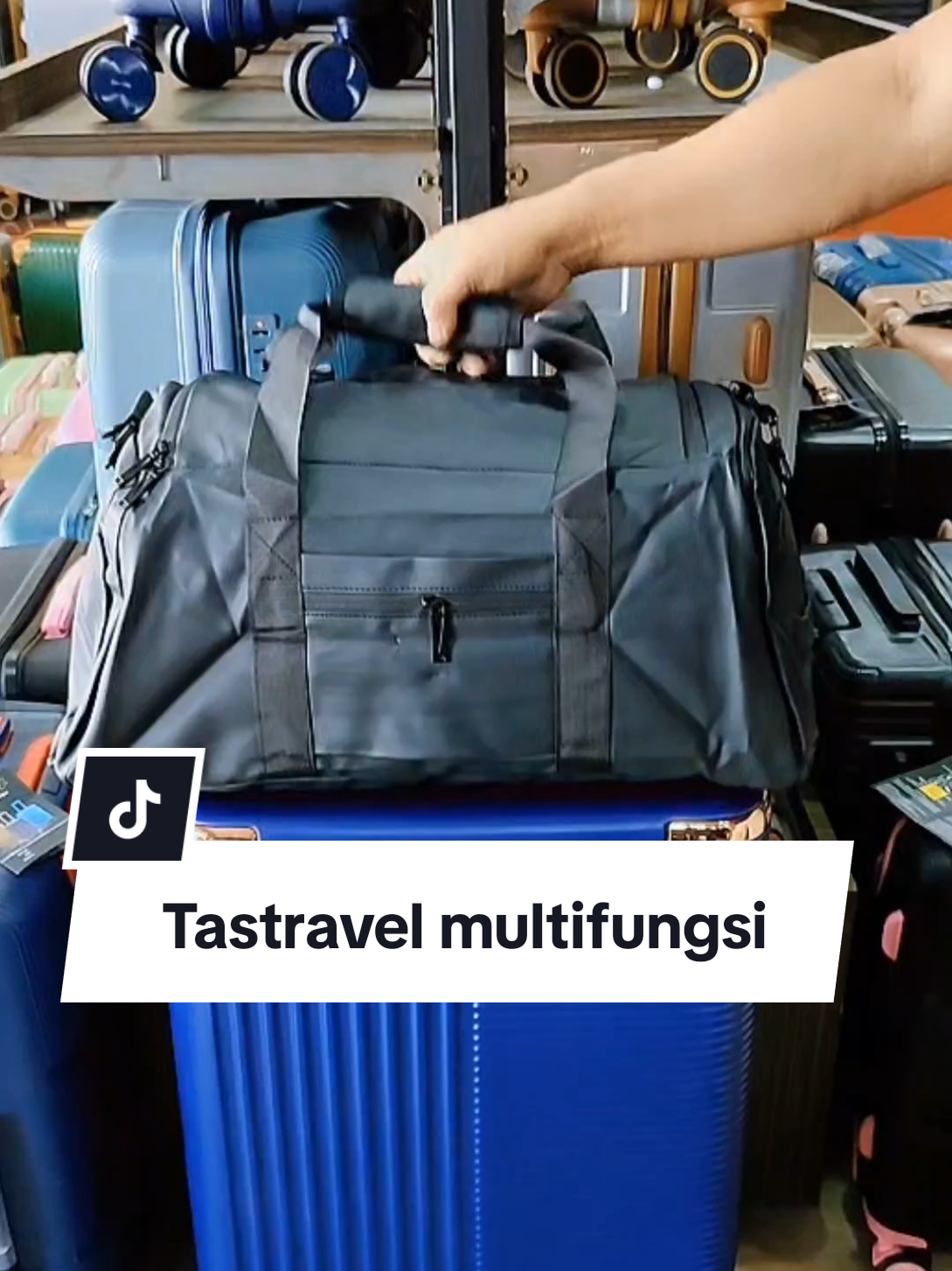 All Double Tas bagasi besar dengan kompartemen sepatu independen tas travel tas ransel tahan air #tasmultifungsi #tastravel #tasolahraga #tasjinjing #taspunggung 