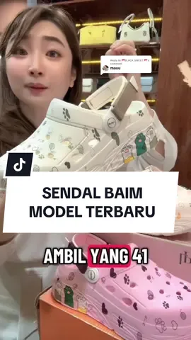 Replying to @🇮🇩BLACK SWEET 🇮🇩 size normal aja say, 37 tetep 37 dan 38 tetep 39. Harga promo 10.10 masih aktif 😍 #racunlisaquincy1 #sendalwanita #motif #printing #gemes 