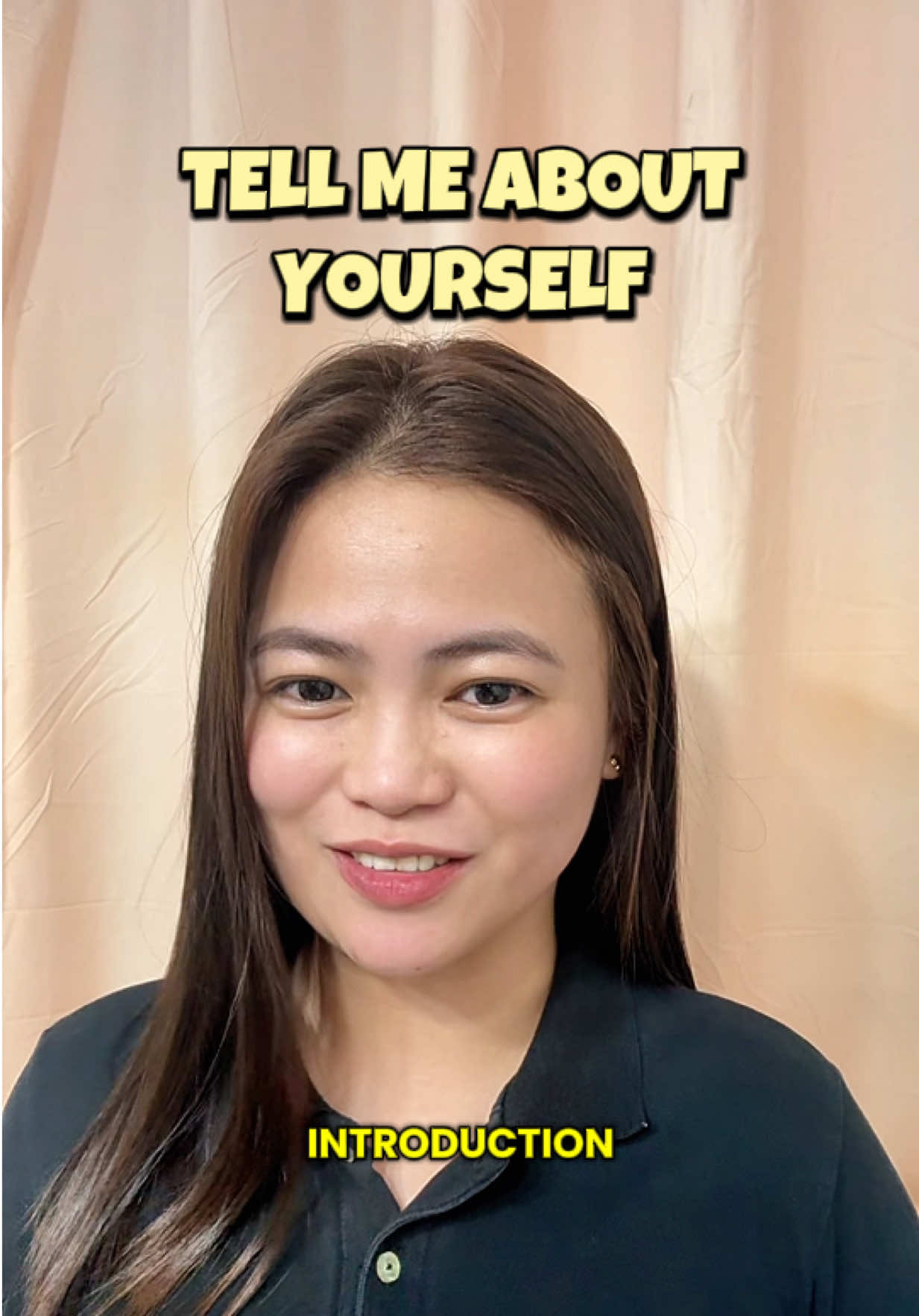 Job interview tips for the job seekers and applicants! How to answer the question tell me about yourself. Follow me for more career and HR tips! #humanresources #careertips #resumetips #jobinterviewtips #jobsearch 