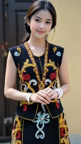 pesona gadis dayak