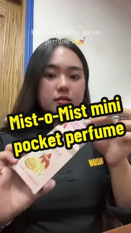 Mist-o-Mist Mini Pocket Perfume cute, handy, and long-lasting freshness anywhere you go! 🌸✨ #mistomist #pocketperfume #smellgoodallday #rhoseydizon #rhoseyfinds 