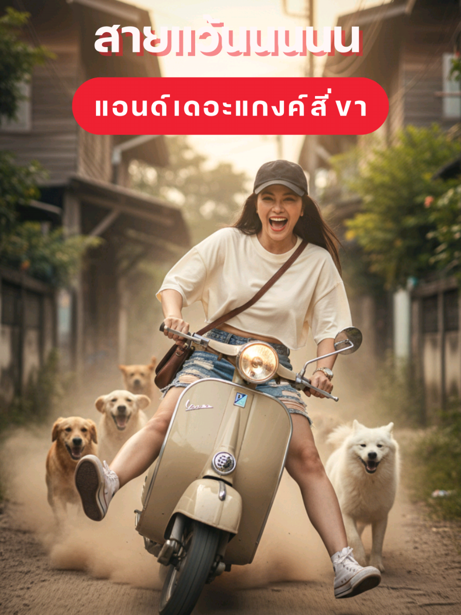 สายแว้นนนแอนด์เดอะแกงค์สี่ขา #ai #gemini #grok #สอนใช้aiเพื่อการทำงาน #digitaltan 