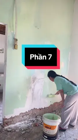 (Phần7) Sơn lại ngôi nhà mẹ tặng tuổi 24 #nabenbep_vlog #Vlog #caitaonhacu 