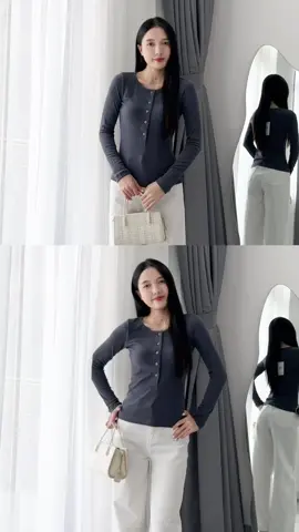 Áo thun body chất liệu len MONO TALK #monotalk #monotalkvn #thuhoai131220 #outfit #review 