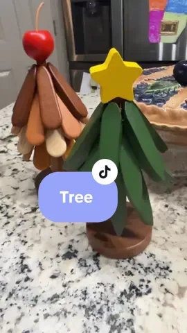 These are the stinking cutest #kitchen #christmas #christmastree #trivet #heatresistant 