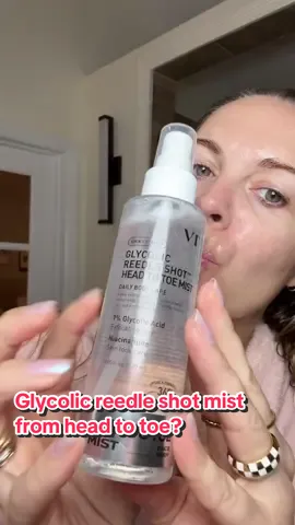 The @VT Cosmetics US glycolic Reedle shot head to toe mist that I didn’t know my skin needed! Find it in my Amazon store in my profile  #vtcosmetics #glycolicacid  #headtotoemist #Exfoliatingmist   #amazonfinds 