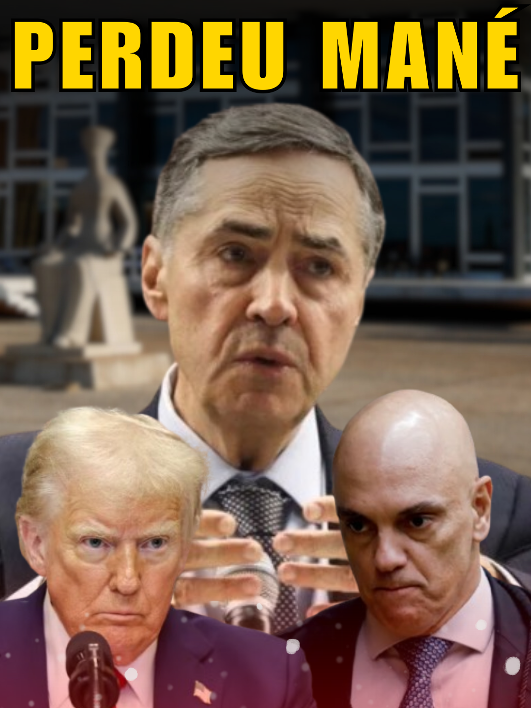 BARROSO SAI DO STF E ABANDONA MORAES CONTRA TRUMP #barroso #alexandredemoraes #stf