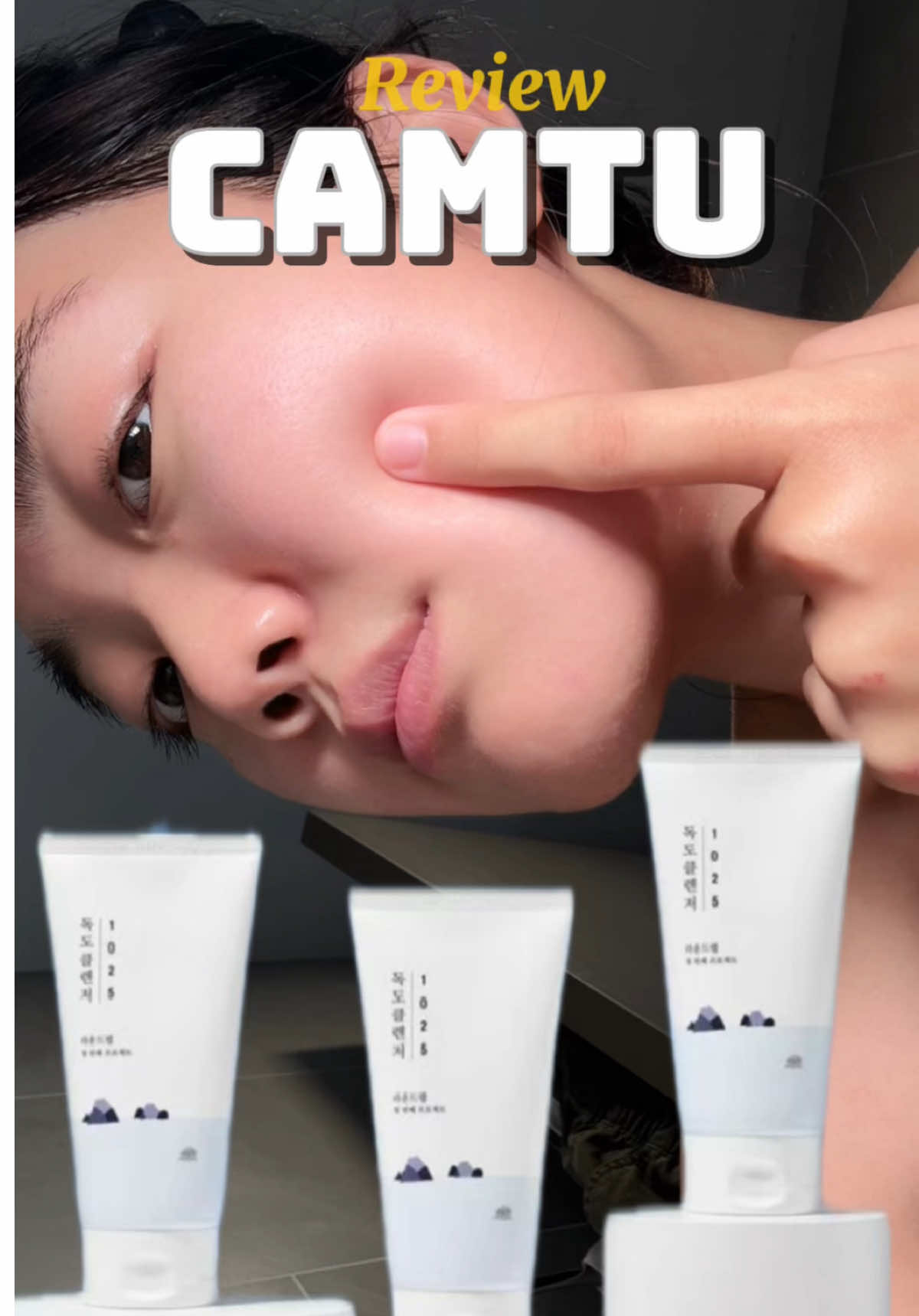 Da mụn và da nhạy cảm đụng tới là đổi sửa rửa mặt thì nhớ coi hết clip nha!  #RoundLabvietnam