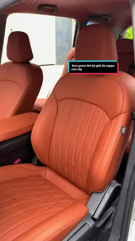 vinfast limo green lên bộ ghế da nappa cao cấp trần 8d sàn simili dày #xuanlocauto #limogreen #maygheda #bocghedaoto #vinfast 
