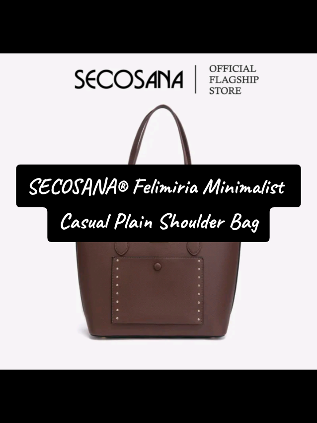 SECOSANA® Felimiria Minimalist Casual Plain Shoulder Bag #secosana #bagforwomen #bag #shoulderbag #secosanaph 