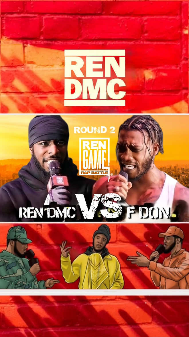 They Call This The Most Iconic Round Of Season 4! #RenDMC #PenGameRapBattle #BattleRap #RapBattle #FYP