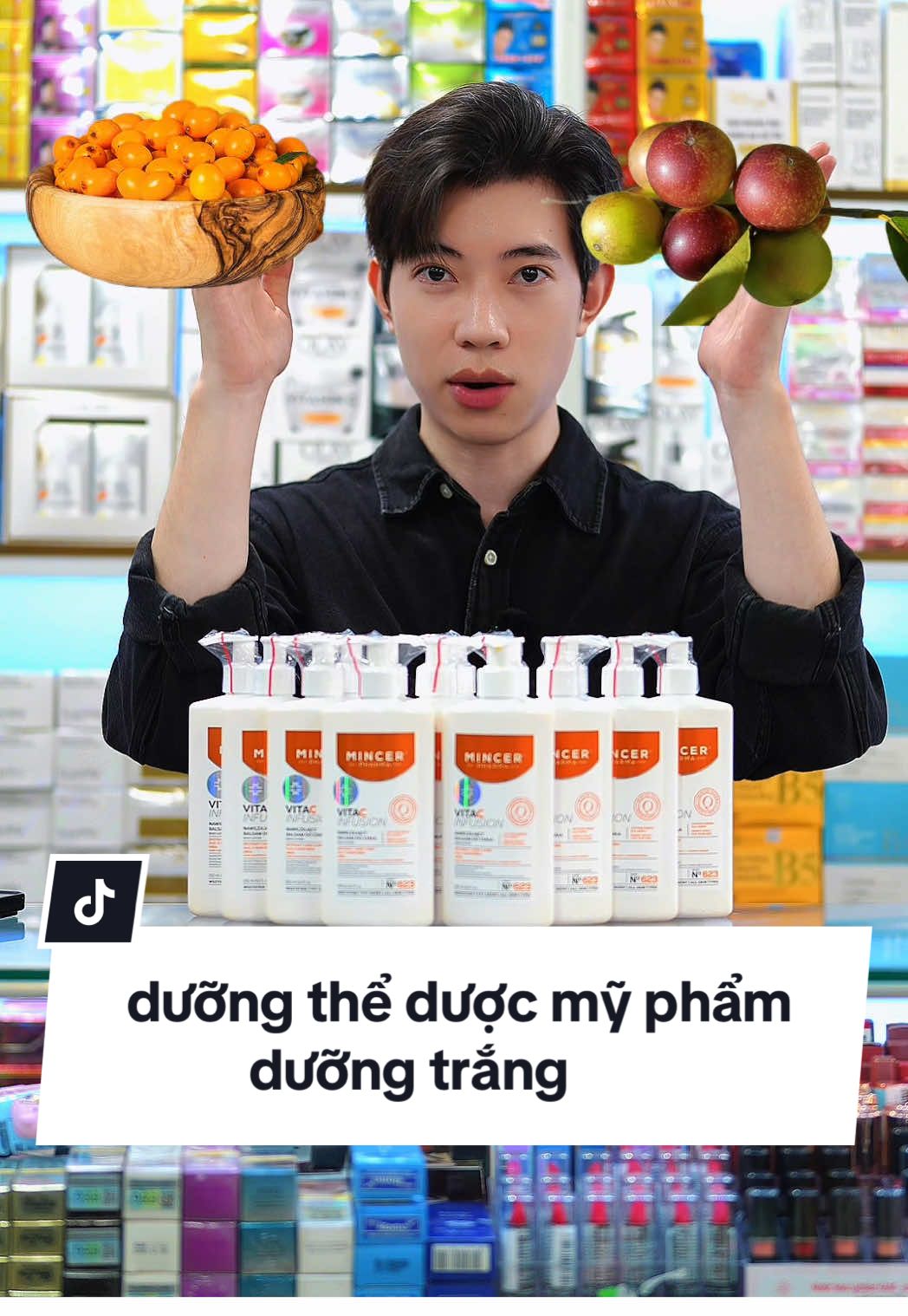 dưỡng thể dưỡng trắng từ tập đoàn dược mỹ phẩm sản xuất thì độ hiệu quả sẽ như thế nào #ngocthanhthien #thiendatrang #baclieu #mincer 