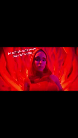 All of Doja cats fortnightmares boss lines!🌹##dojacat##viral##doja##fortnite##fyp
