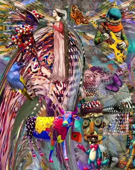 The Melody Of Desire 2025 #Art #animation #collageart 