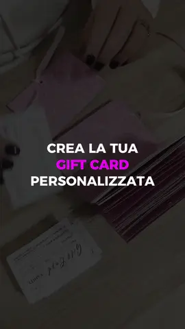 GIFT CARD 💖                         Contattaci per ulteriori info.. #idearegalo #perte #giftcard #lab07 #articolipersonalizzati 