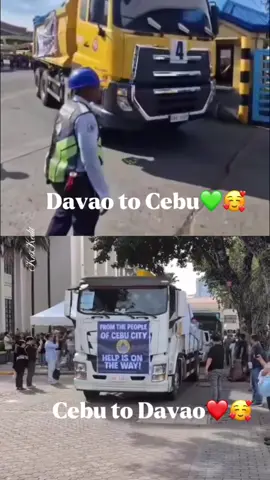 Basta mga Bisaya Magtinabangay jd na 🥰pumuso ang mga Bisdak ani. Bangon Cebu ug Bangon Davao🥰#cebu #davao #earthquake 