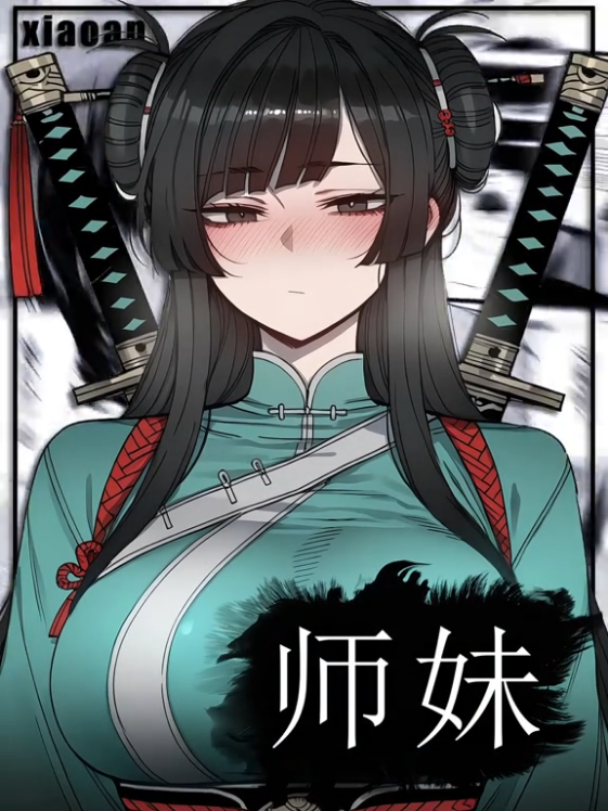『傲娇反差小师妹』 #古风 #师妹 #国漫 师妹：@云隐ziii