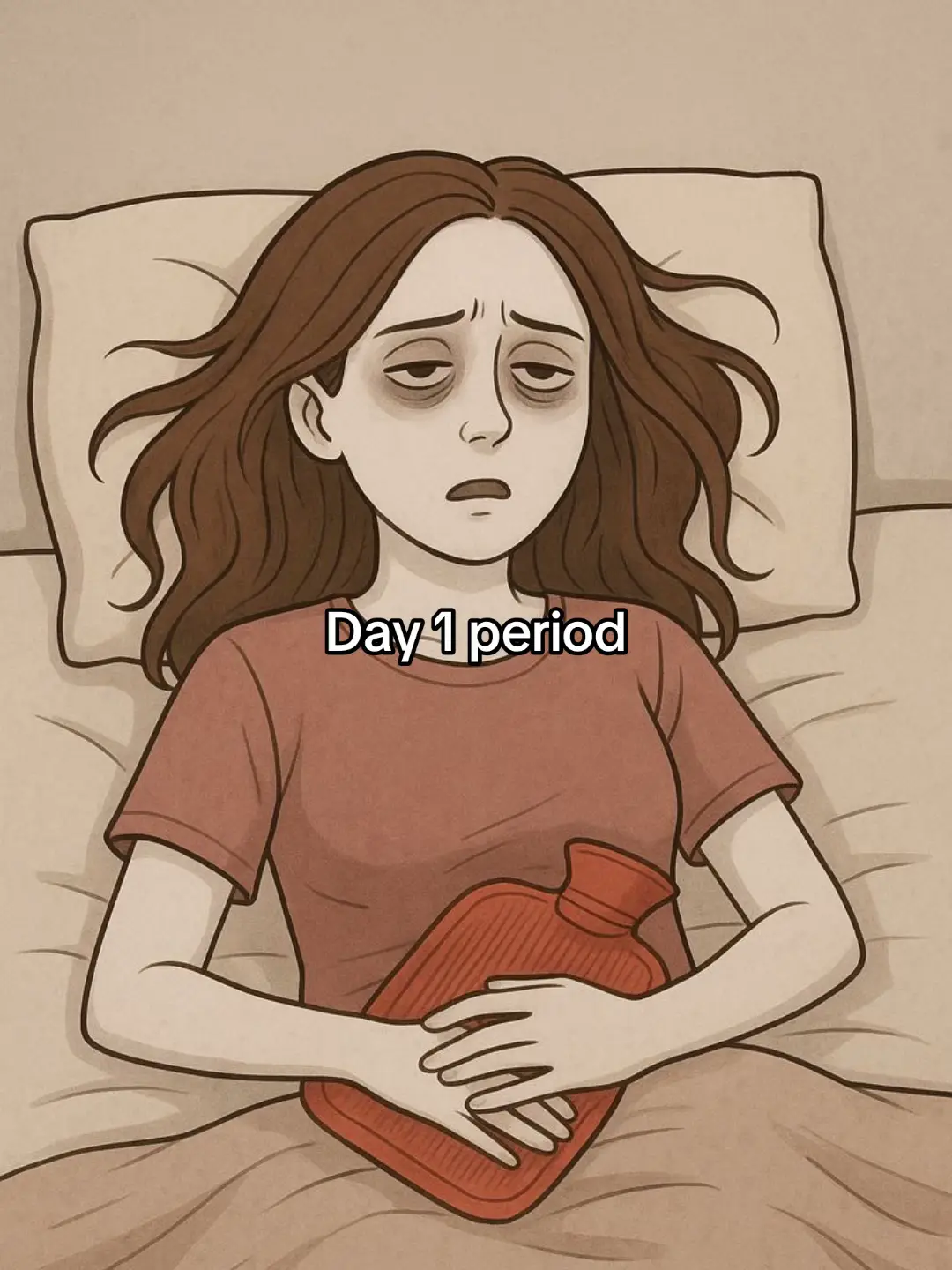 Day 1 period tuh nggak cuma sakit perut, tapi juga uji kesabaran nggak sih?? Sabar karena tiba-tiba pengen nangis, harus sabar karena pengen marah-marah, harus sabar karena tiba-tiba kesel, sabar karena karena pengen pup tapi nyatanya enggak.  Punggung sakit, perut kram, mood swing, lemes, pusing, mual semuanya satu paket 🥴 Tulis di kolom komentar day 1 haid period versi kamu girls 👇🏻 #period #pms #girls #fyp #foryoupage 