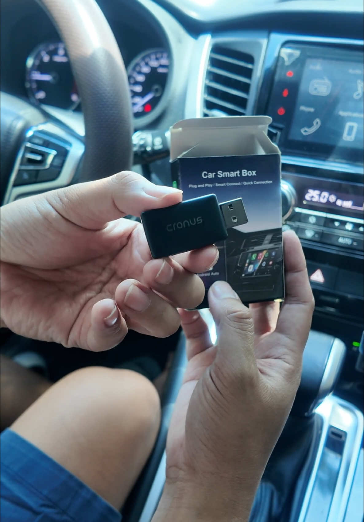 Usb kết nối Carplay không dây tiện lợi Cronus
