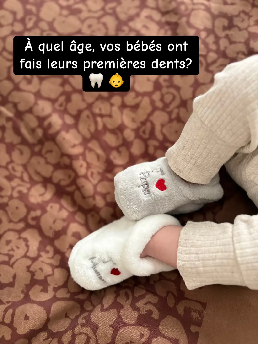 Bébé a sorti sa première dent le 02 octobre 2025 et vous?👶🦷#pourtoii #dents #jeunemaman #bebe2025 