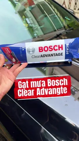 Gạt mưa thân mềm Bosch Clear Advantage có đáng mua không? Mua gạt mưa Bosch ở đâu chính hãng? #thuanhomai #gatmuaboschchinhhang 
