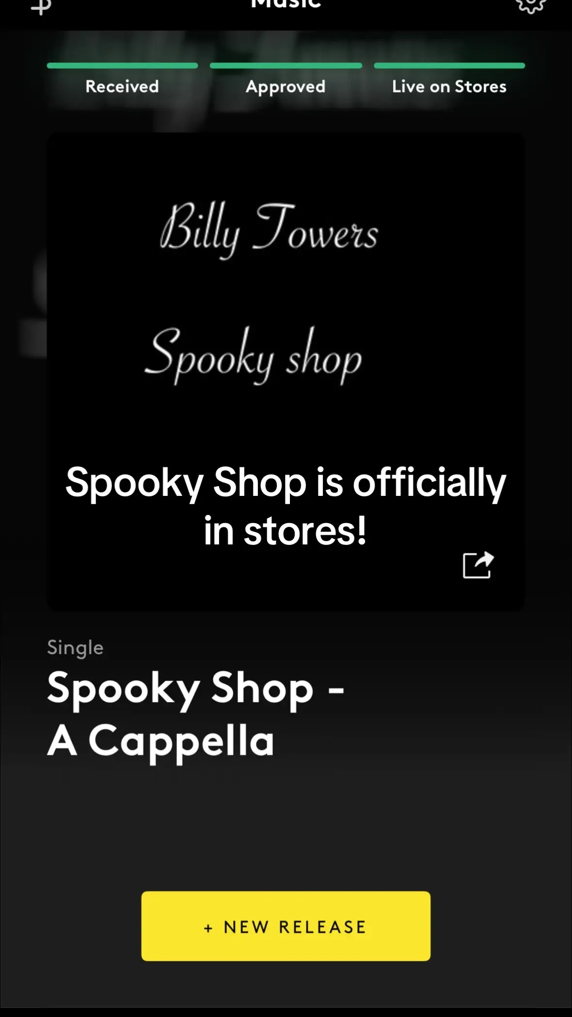 Thank you to everyone who enjoyed the video and shared it! Here is the official a capella version ! Please look for it and give it a listen! #spooky #music #fyp 
