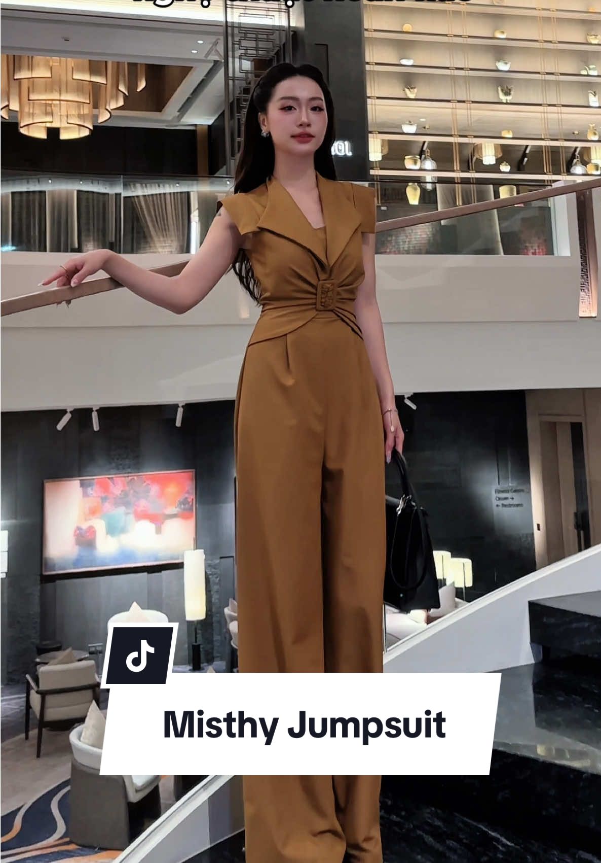 Misthy Jumpsut - Phong cách công sở hiện đại sang trọng giúp nâng tầm khí chất ✨ #quaaonu #eclipseclothing #xuhuong #jyp 