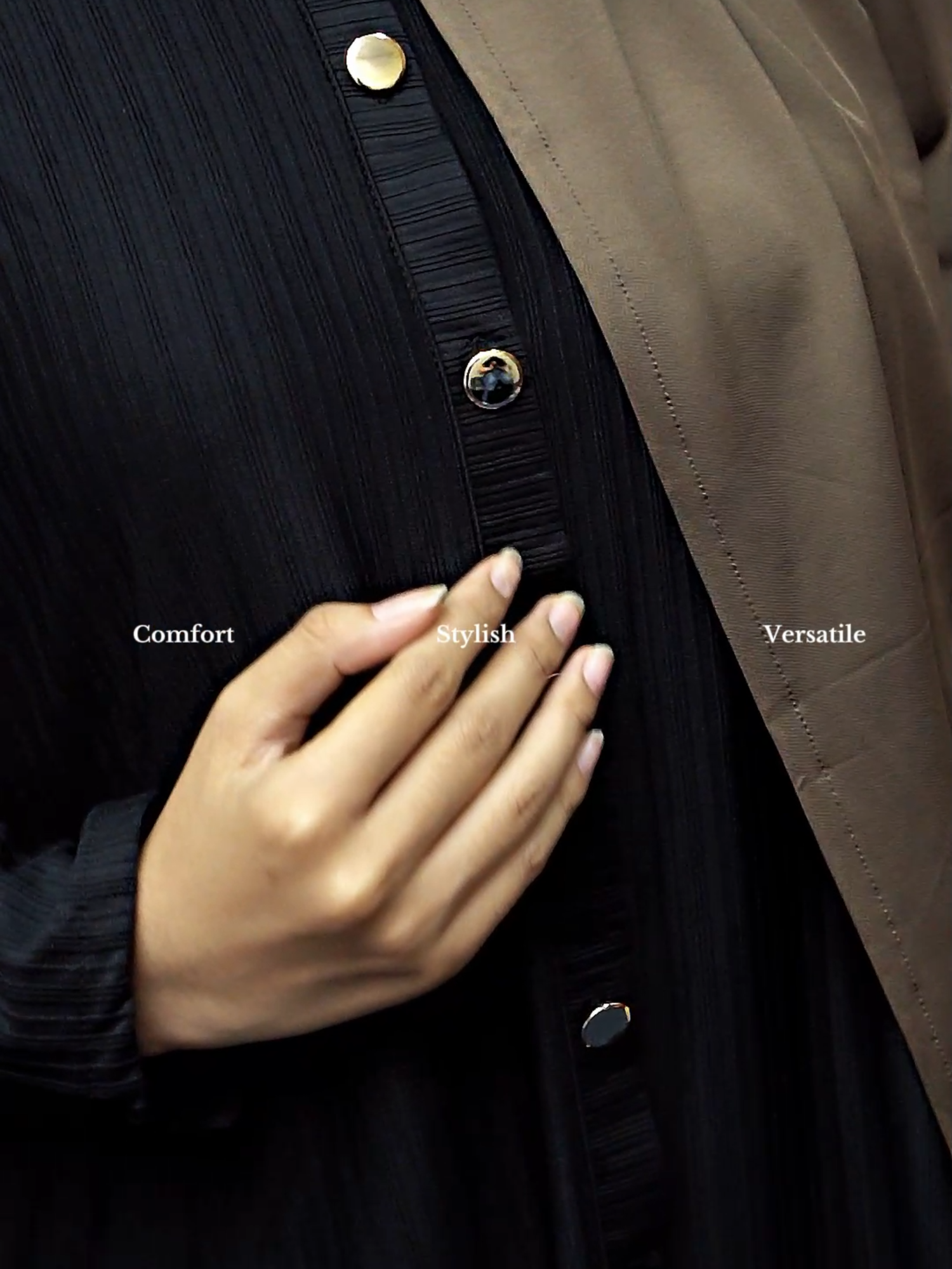 Hijab on point, outfit selaras, aura langsung beda 💫 #Zoefystyle #EffortlessModest #DailyOOTD #HijabStyle