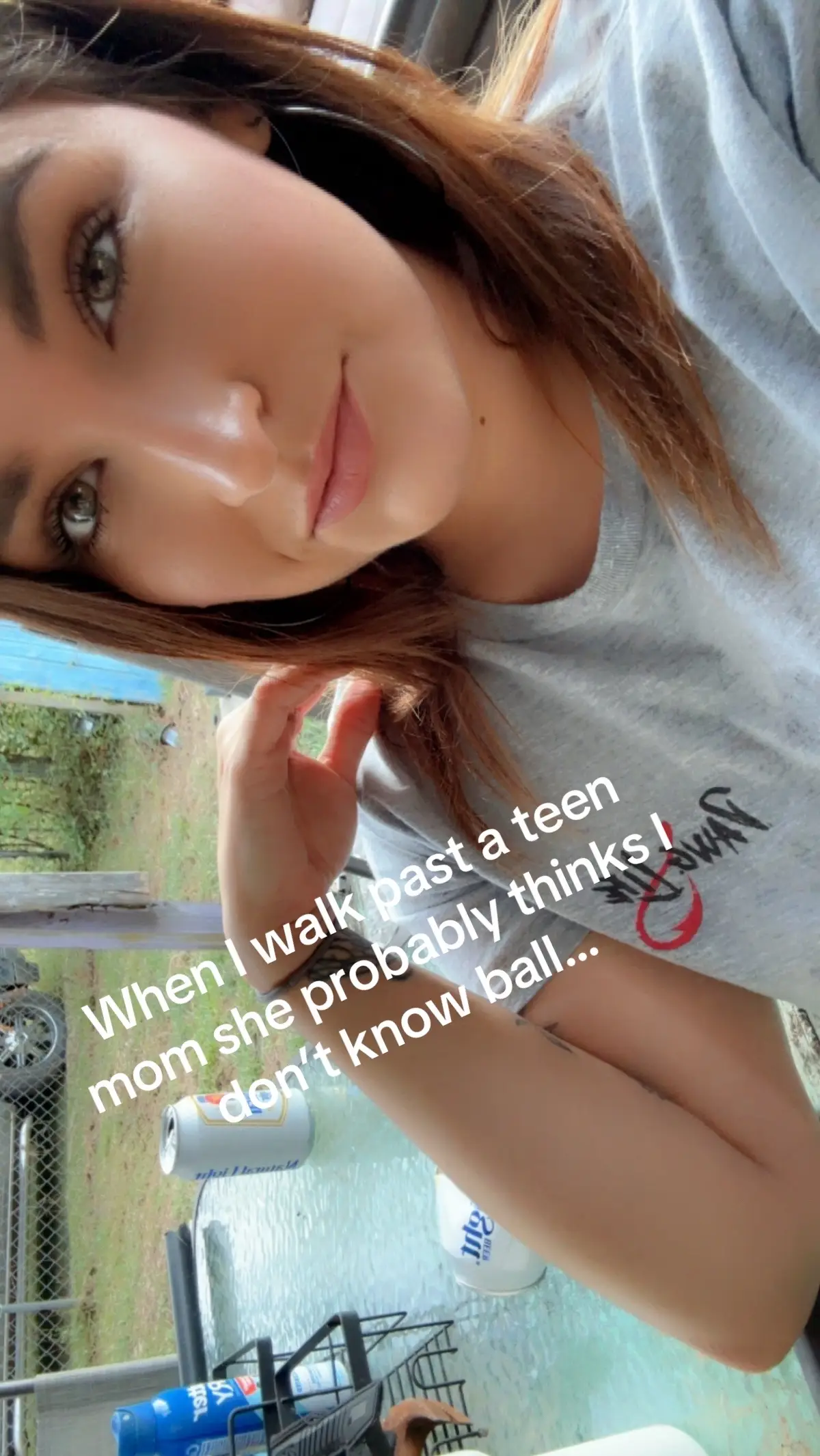#teenparents #teenparenting #iknowball #fyp 