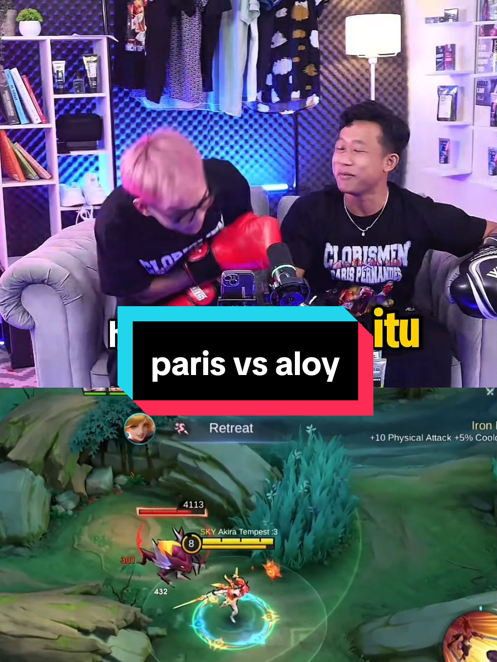 aloy vs paris tidak nyata, hanya entertaint tapi paris ngebet cari aloy 🔥🔥#MLBB9TH #mlbb #aloy #parisfernandes #aloyvsparis 