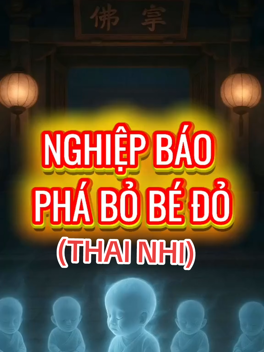 Nghiệp Báo phá bỏ BÉ ĐỎ #bedo #thainhi #nghiệp #nhanqua #tamlinh 
