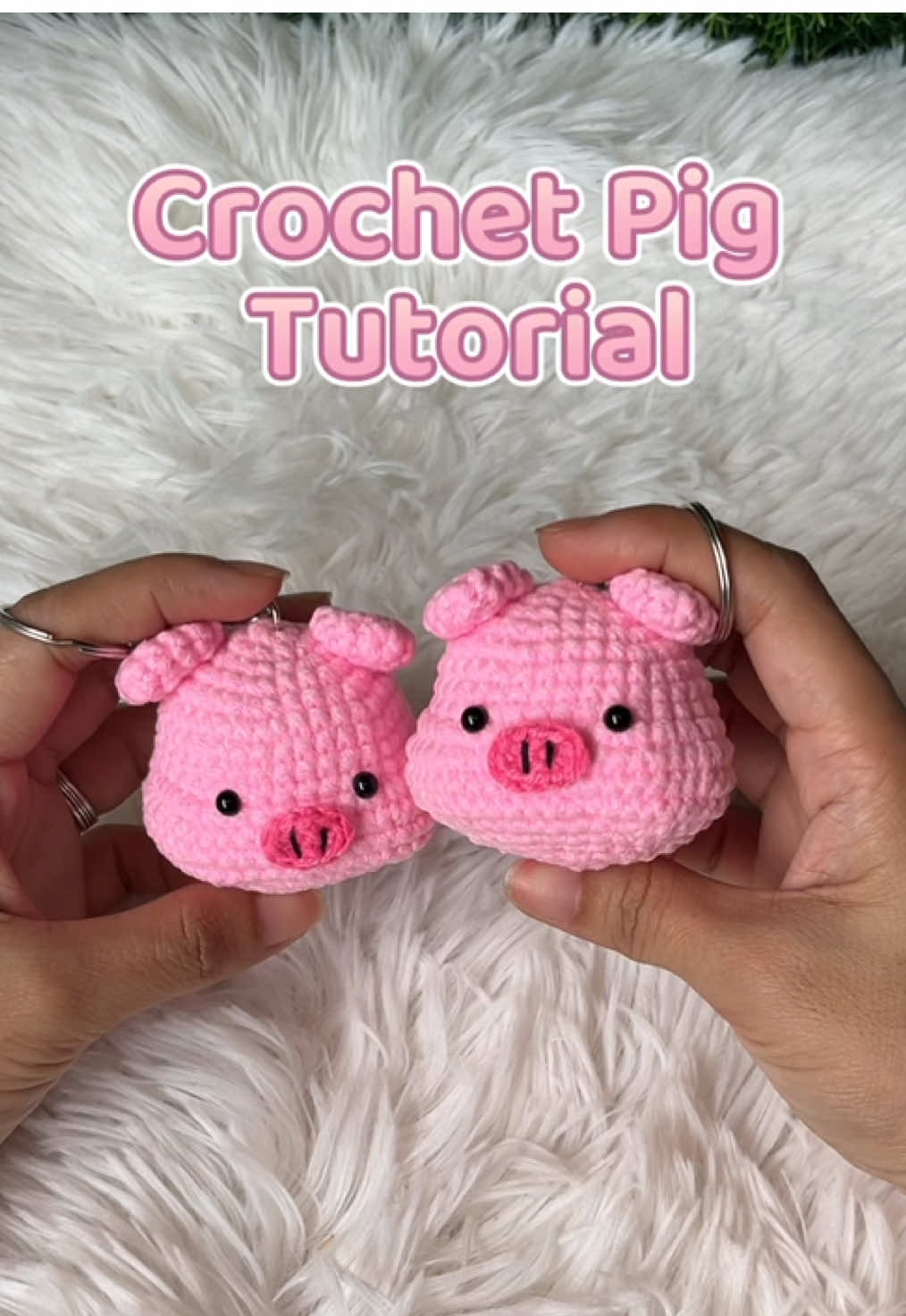 Crochet Pig Tutorial 🧶 this is my firstime making tutorials sana maintindihan nyu 🥹 #tutorials #crochettutorial #handmadecrochet #fypシ゚ #fyp #handmade 