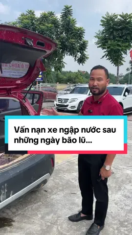 Vấn nạn xe ngập nước từ Thái Nguyên sau những ngày lũ lụt #carcheckhanoi #checkxe #checkxeoto #viral #otocu 