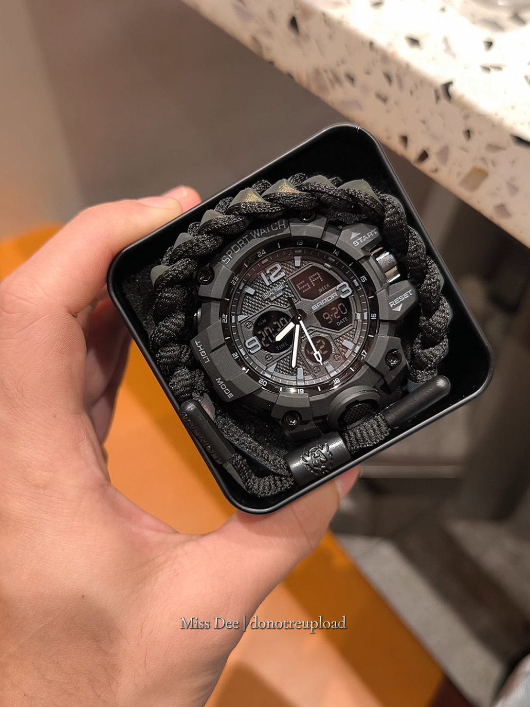SANDA lang sapat na ⌚ sobrang solid ng relong 'to grabeee . . . #watchformen #affordablewatch #menswatch #giftideas #fyp 