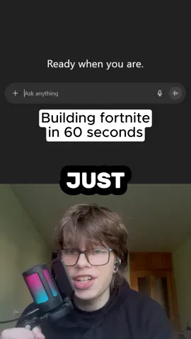 I coded Fortnite from scratch #programming 