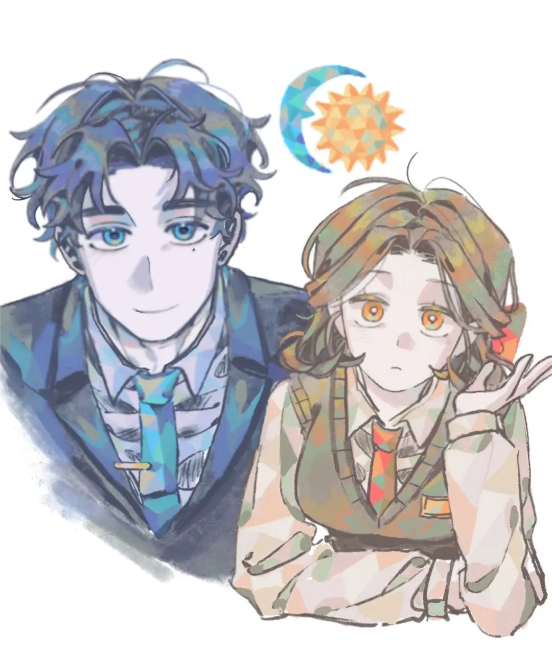 To the sun, the moon is unreachable. To the sun, the leaves are a nuisance. To the sun, the clouds are its shade. The sun is… #oc #originalcharacter #fyp #illustration 