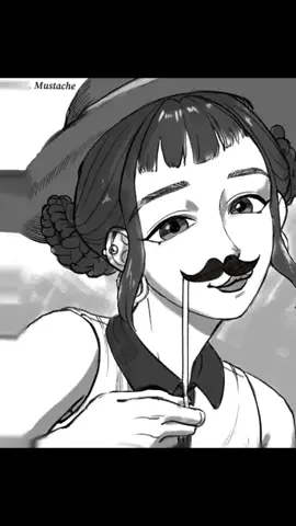 Heeey !  What do you think of idea if Zoey was dressed as a tumbler girl from 2010? I think that time was iconic not just in style, but in social media as well. First day of Inktober 2025 #inktober2025 #inktober2025mustache #zoeykpopdemonhunters #zoeyhunterix #tumblergirl 
