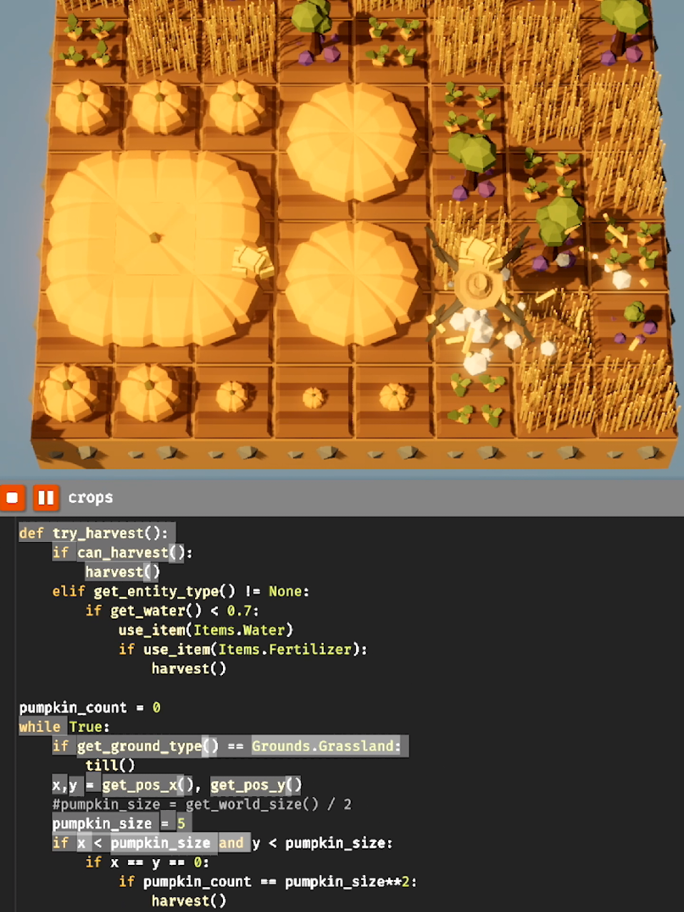 To celebrate the full release of The Farmer Was Replaced, we’re giving away 5 Steam keys! 🎁 Follow us and comment how long you’ve been coding 🤖🌾 Winners announced soon! Good luck and happy coding! #CodingGame #IndieGame #Python #thefarmerwasreplaced #learntocode 