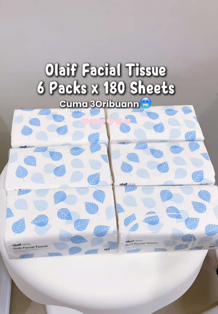 Kapan lagi dapat harga murah sekardus tisu 😚😋 checkout sekarang deh mumpung turun harga!! #tisumurah #tisuwajah #olaifsoftfacialtissue #tisudapur #tisumurahdanpromo 