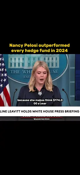 In 2024, Nancy Pelosi’s investment portfolio—managed by her husband, Paul Pelosi—soared by 54%, more than twice the S&P 500’s return and surpassing the performance of most hedge funds. Their net worth climbed to roughly $413 million, driven by strong gains in holdings such as Nvidia, Palo Alto Networks, and Visa. The exceptional returns, however, reignited controversy over whether members of Congress should be allowed to trade individual stocks while in office. Critics argue that lawmakers’ access to confidential economic and policy information creates an uneven playing field, raising questions about fairness, timing, and transparency in their financial activities. #mindset #motivation #millionaire #money #finance 