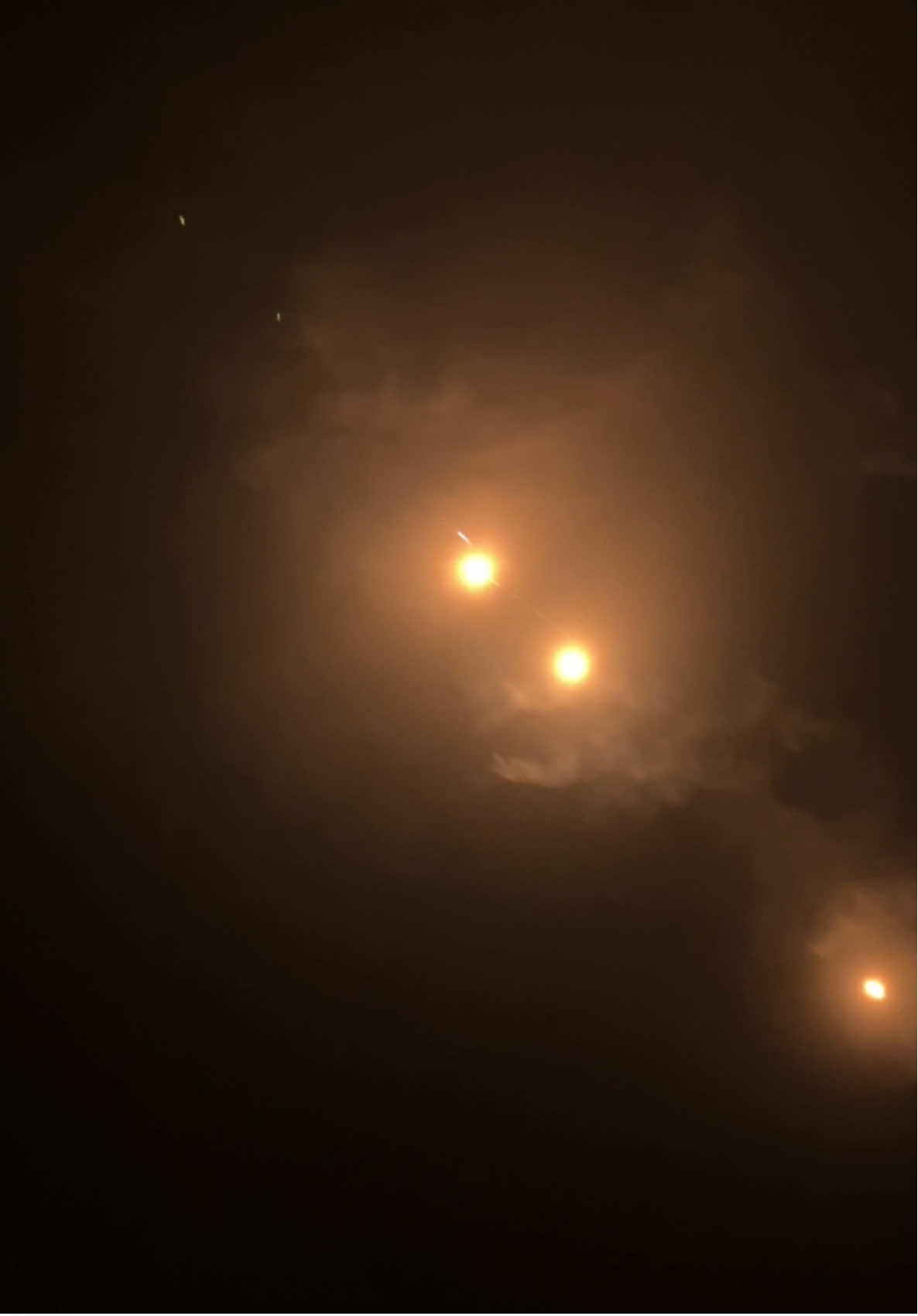 F-16 night flying above jinnah stadium Islamabad on 14th august independence day airshow pulling towards the skies using flares🔥🇵🇰